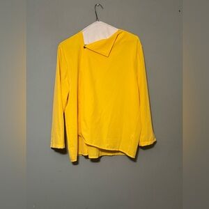 Elegant Yellow Women's Blouse